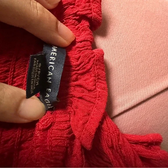 red american eagle ourfitter top - Picture 5 of 6